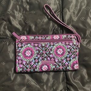 Vera Bradley Lilac Medallion Wallet